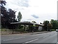 Derelict petrol station in PE3 6LN