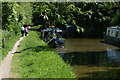 Oxford Canal and towpath at Lower Heyford in OX25 5PD