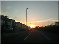 View of the sunset from Woodford Avenue in IG4 5JQ