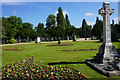Central garden in Southern Cemetery in M21 7GL
