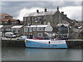 Fishing boat, Seahouses harbour in NE68 7RJ
