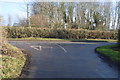 Road junction by Manor Farm in North Wymondham Ward