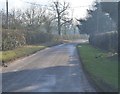 Country Lane near Manor Farm in North Wymondham Ward