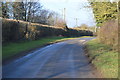 Country lane near Manor Farm in NR18 0SB