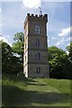 The Gothic Tower, Painshill Park in KT11 1EH