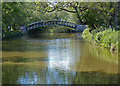 Footbridge along the Oxford Canal in OX5 1JJ