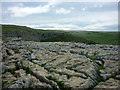 Shorkley Hill from the limestone shelf, Malham in Malham