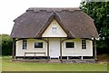 Thatched cricket pavilion, Clavering in CB11 4QS