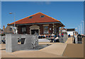 Cafe on the promenade, Hornsea in HU18 1LP