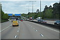 Approaching J10, M25 in KT11 1NA
