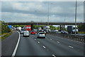 Green Lane Bridge, M25 in KT16 9QN