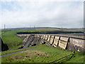 Dam of Baitings Reservoir in HX6 4LL