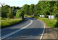 Bend in the A4260 Oxford Road in OX17 3HU