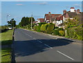Houses along Twyford Road in Twyford in OX17 3JX
