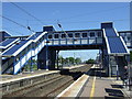 Footbridge, St Neots Railway Station in PE19 1QB