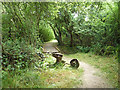 Old plough by the path in WD6 4TJ