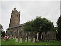 St Disen Parish Church and churchyard Bradninch in EX5 4NR