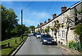 Cottages along the Oxford Canal in Thrupp in OX5 1JU