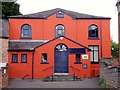 The Sailors' and Soldiers' Club turned orange in DE74 2SW