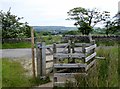 Gate on the path to Cheetham Close in BL7 0LE