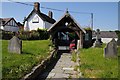 Lych gate to Llanfwrog church in LL15 2AA