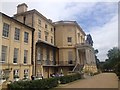 Back of Bentley Priory - terrace and gardens in HA7 3GE