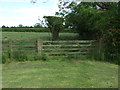 Field entrance off the A157, West Barkwith in West Barkwith