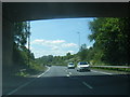 A75 passing under Hardthorn Road in DG2 9HR