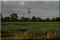 Power lines, Toynton Fen Side in PE23 5BU