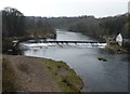 Blantyre Weir from the David Livingstone Memorial Bridge in G71 8DT