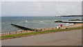 Aberdeen beach from the Esplanade by the Leisure Centre in AB24 5NH