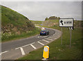 Exit for the A956 from the A90 at Charlestown, Aberdeen in AB12 3LN