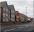 Recently-built housing, Westerleigh Road, Yate in BS37 8TE