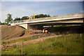 Roadworks for the access route for the new Forth crossing in EH30 9YL