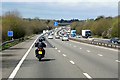 Northbound M40 near Kingswood in B94 6AX