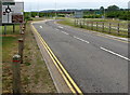 Road from Chieveley Services to the A34 north of Newbury in RG14 3BU