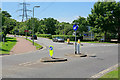 Entrance to Leafy Lane from Parkway, Whiteley in PO15 7AH