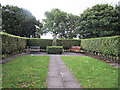 St Paul's, Drighlington: memorial garden in BD11 1LX