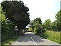 Entering Diss on Burston Road in IP22 4NW