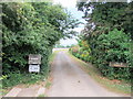 Entrance to Polhills Farm in BN26 6TG