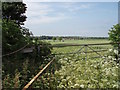 Gate on bridleway in NN13 5LU