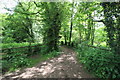 Footpath to Little Budworth in CW6 9EX