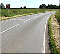 Maximum speed 25mph through the bend ahead near Acton Turville in GL9 1HB