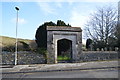 Entrance to Corfe Cemetery in BH20 5EF
