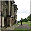 Calke Abbey: south front in Calke