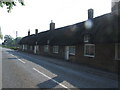 Row of cottages at Little Barford in Little Barford