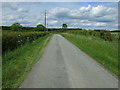 Minor road towards Wragby in Apley
