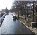Huddersfield Narrow Canal from bridge over Standedge Tunnel entrance in OL3 5NQ