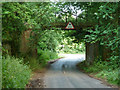 Old railway bridge over Blackbridge Lane in SG10 6EZ