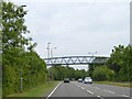 Footbridge over Stephenson Way, Coalville by-pass in LE67 3BA